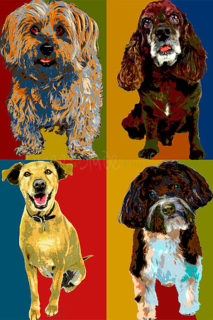 4pups-popart small